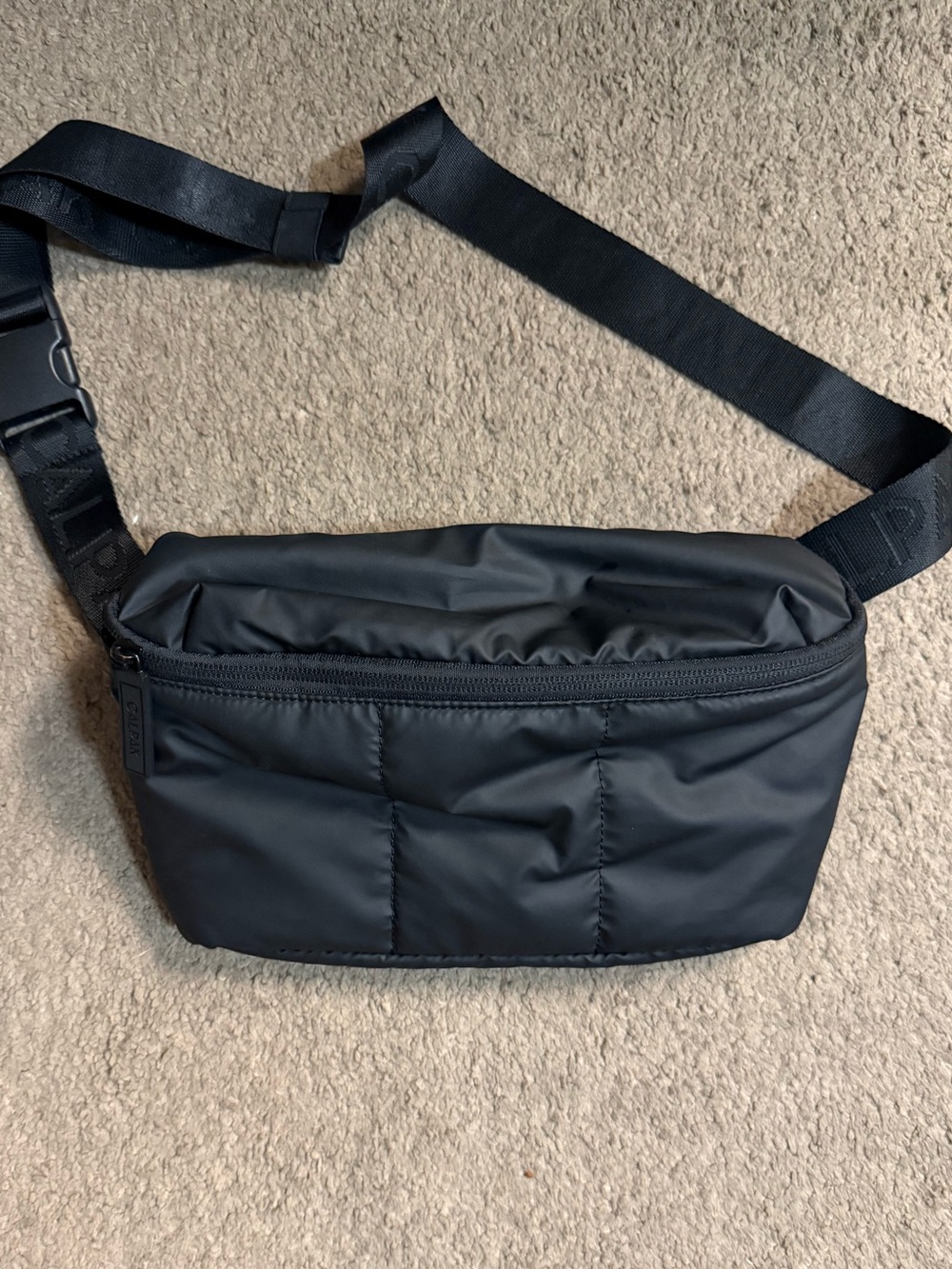 CALPAK | Luka Belt Bag in Matte Black